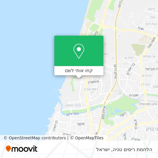 מפת הלחמת ריסים טניה