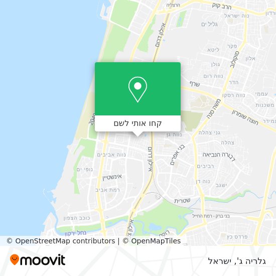 מפת גלריה ג'