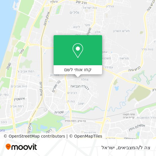מפת צה ל/המצביאים