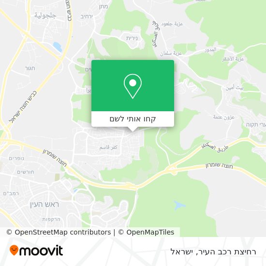 מפת רחיצת רכב העיר