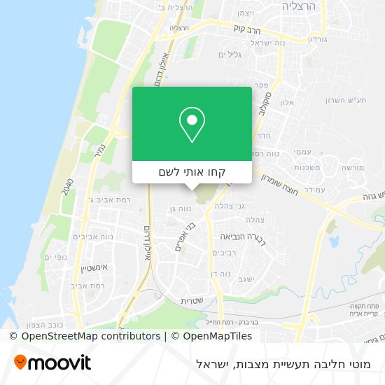 מפת מוטי חליבה תעשיית מצבות