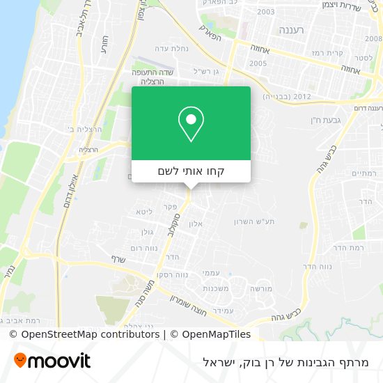מפת מרתף הגבינות של רן בוק
