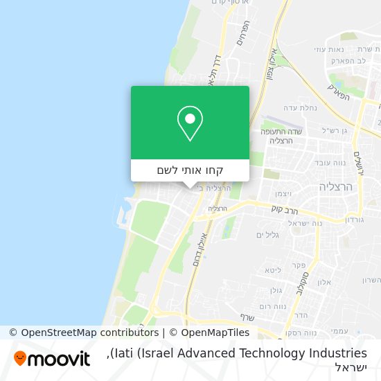 מפת Iati (Israel Advanced Technology Industries)