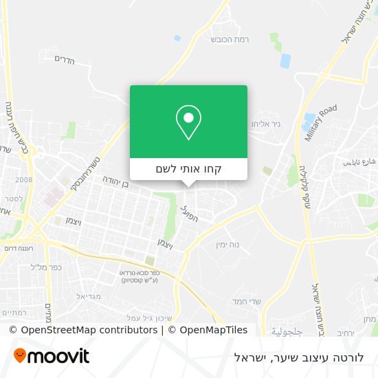 מפת לורטה עיצוב שיער