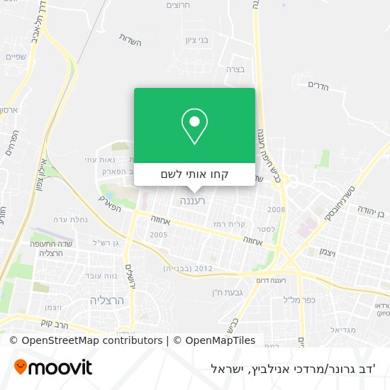 מפת 'דב גרונר/מרדכי אנילביץ