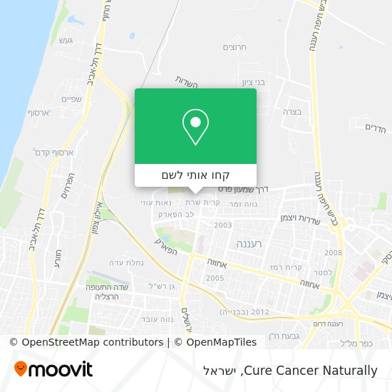 מפת Cure Cancer Naturally