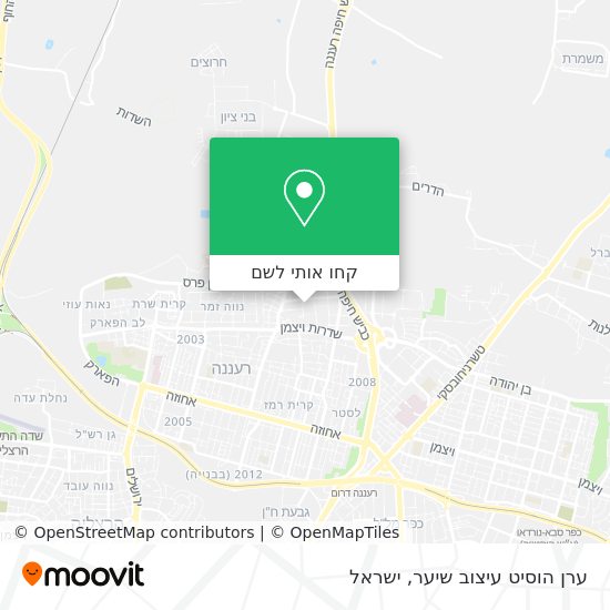 מפת ערן הוסיט עיצוב שיער