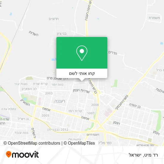 מפת רד מיט