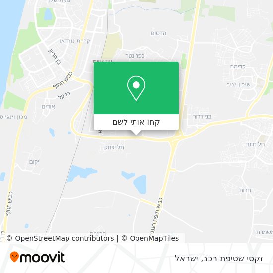 מפת זקסי שטיפת רכב