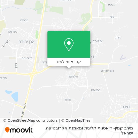 מפת מירב קמין- דיאטנית קלינית ומאמנת אקרובטיקה