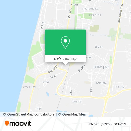 מפת אגאדיר - פולג