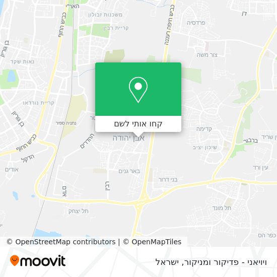 מפת ויויאני - פדיקור ומניקור