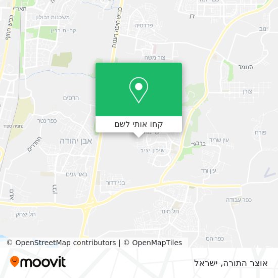 מפת אוצר התורה