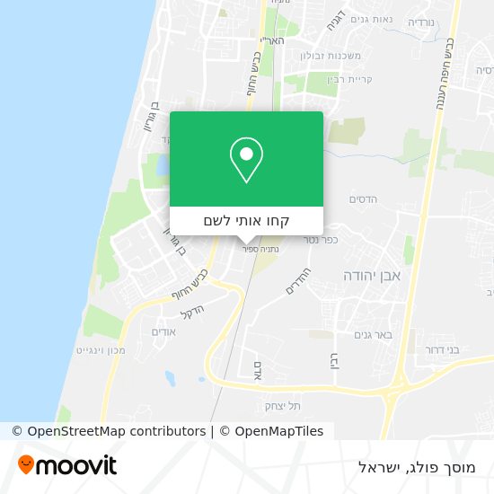 מפת מוסך פולג
