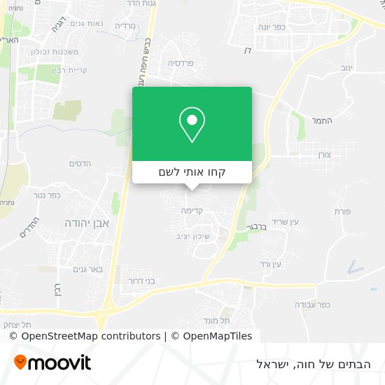 מפת הבתים של חוה