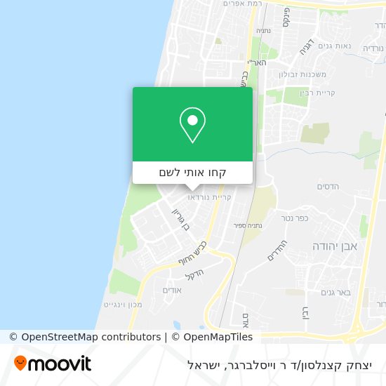 מפת יצחק קצנלסון/ד ר וייסלברגר