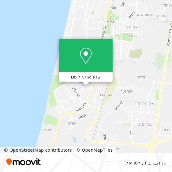 מפת גן הברבור