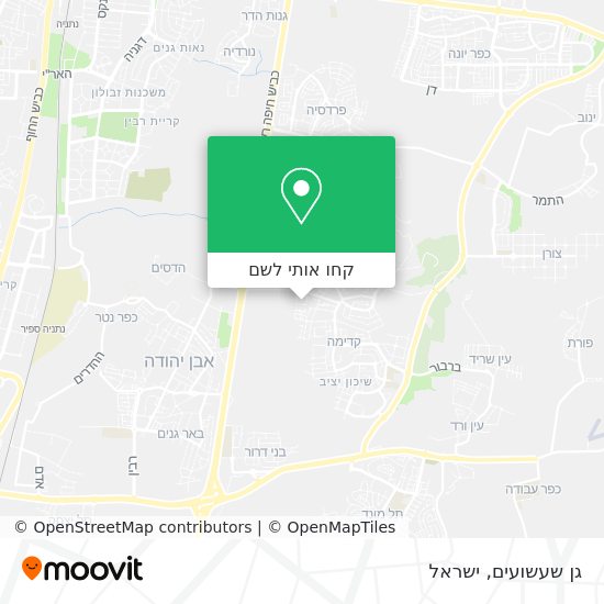 מפת גן שעשועים