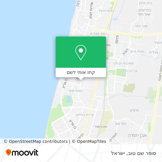 מפת סופר שם טוב