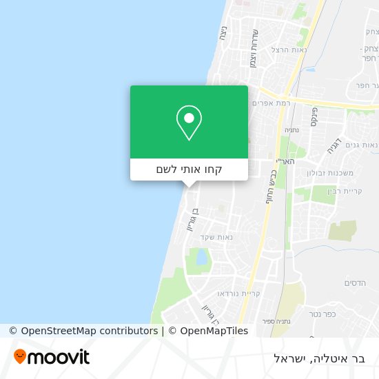 מפת בר איטליה