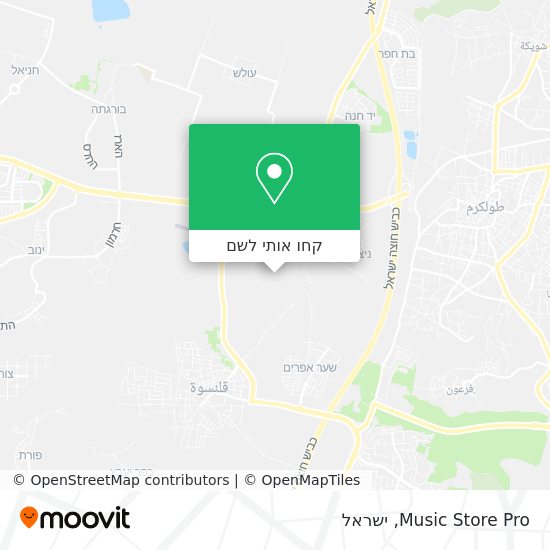 מפת Music Store Pro