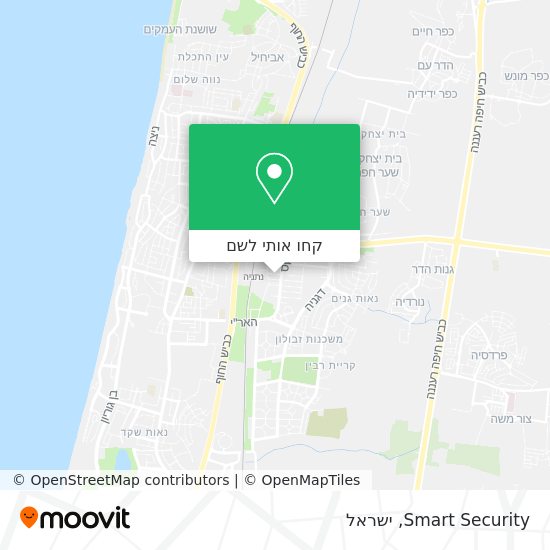 מפת Smart Security