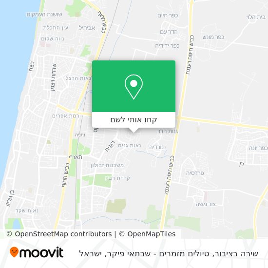 מפת שירה בציבור, טיולים מזמרים - שבתאי פיקר