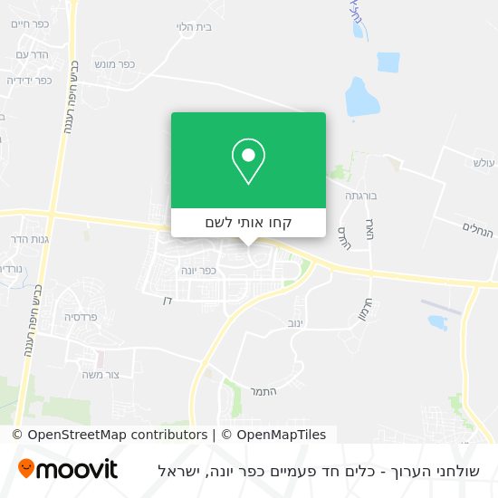 מפת שולחני הערוך - כלים חד פעמיים כפר יונה