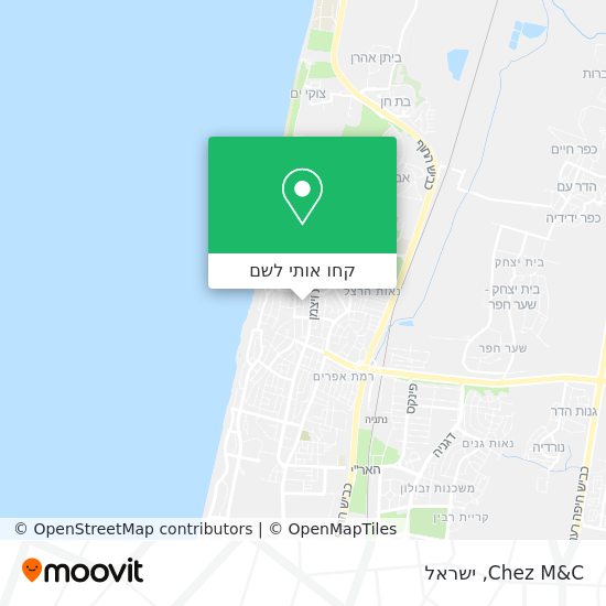 מפת Chez M&C