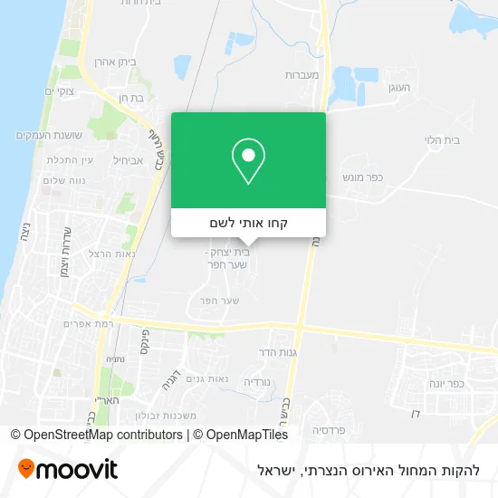 מפת להקות המחול האירוס הנצרתי