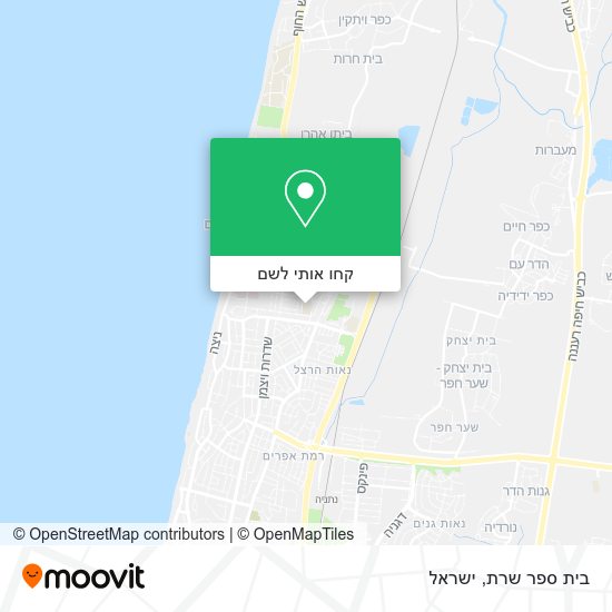 מפת בית ספר שרת