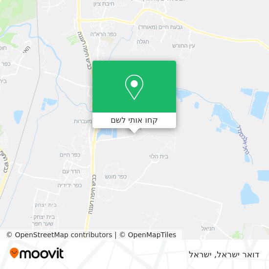 מפת דואר ישראל