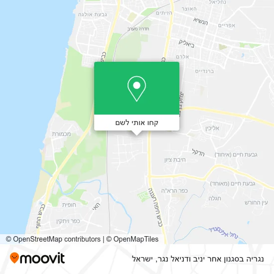 מפת נגריה בסגנון אחר יניב ודניאל נגר