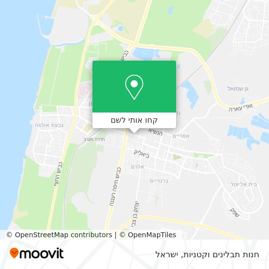 מפת חנות תבלינים וקטניות