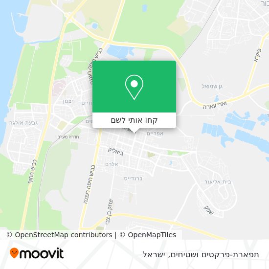 מפת תפארת-פרקטים ושטיחים