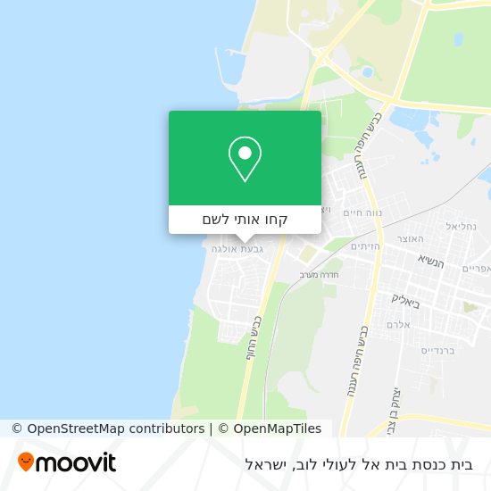 מפת בית כנסת בית אל לעולי לוב
