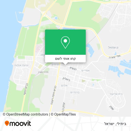 מפת ביתילי