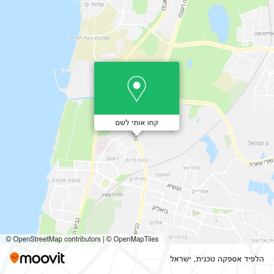 מפת הלפיד אספקה טכנית