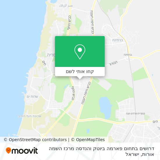 מפת דרושים בתחום פארמה ביוטק והנדסה מרכז השמה אורות