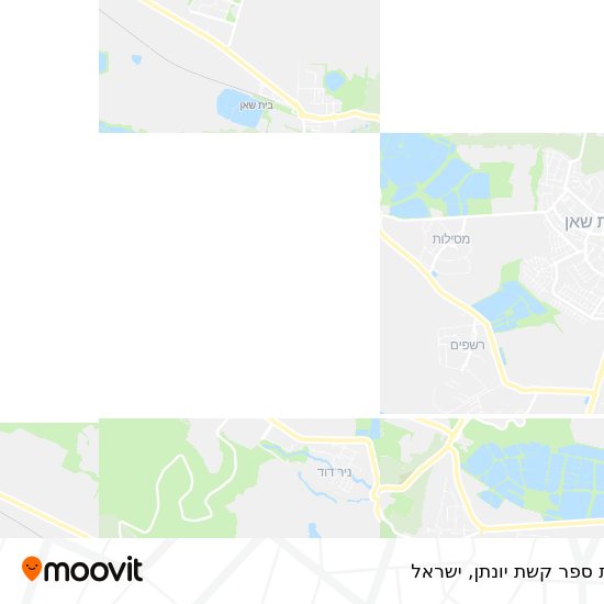מפת בית ספר קשת יונתן