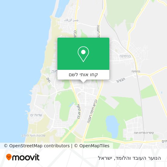 מפת הנוער העובד והלומד