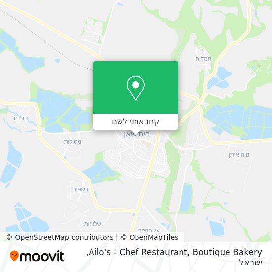 מפת Ailo's - Chef Restaurant, Boutique Bakery
