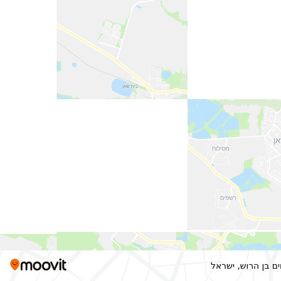 מפת אחים בן הרוש