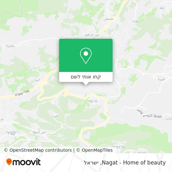 מפת Nagat - Home of beauty