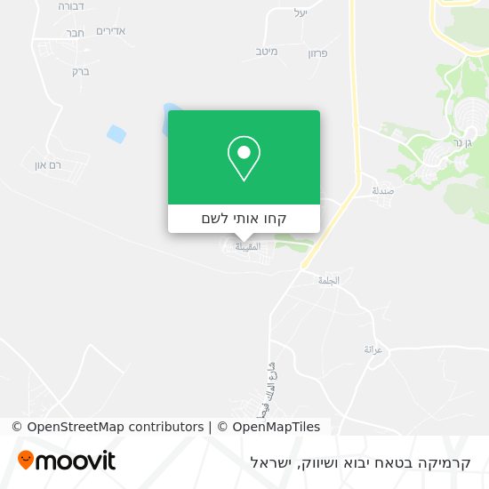 מפת קרמיקה בטאח יבוא ושיווק