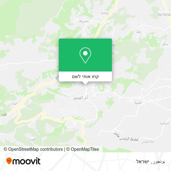 מפת بونجور