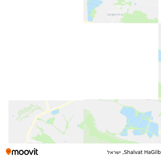 מפת Shalvat HaGilboa