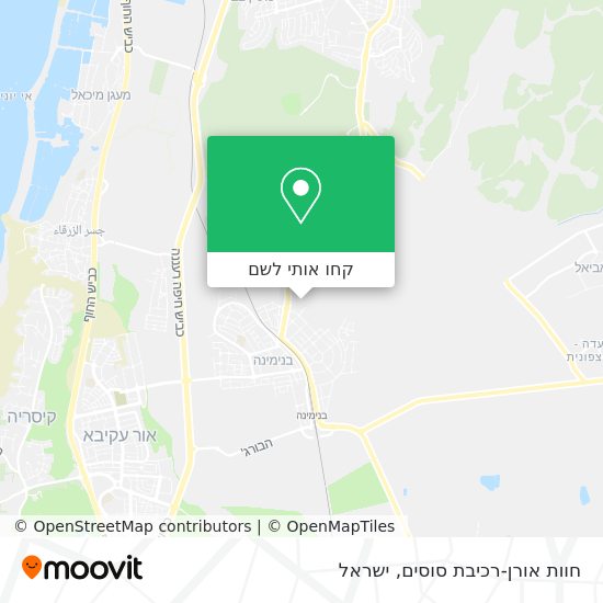מפת חוות אורן-רכיבת סוסים