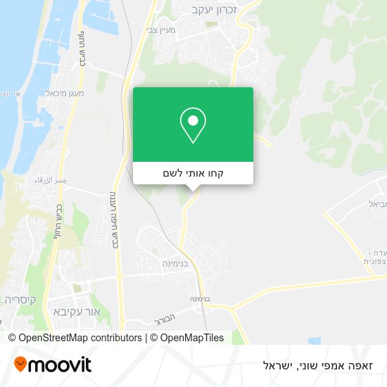 מפת זאפה אמפי שוני