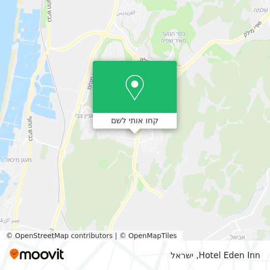 מפת Hotel Eden Inn